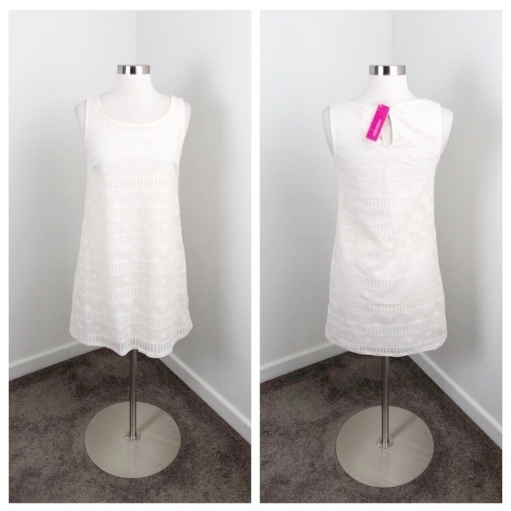 NEW Xhilaration ivory lace dress